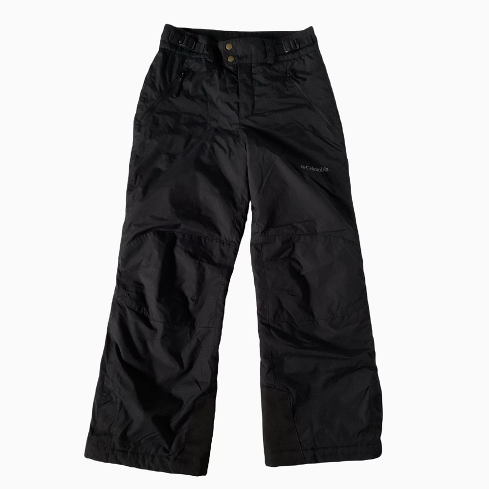 Columbia Insulated Ice Slope Waterproof Snow Pants in Black size 10 / 12